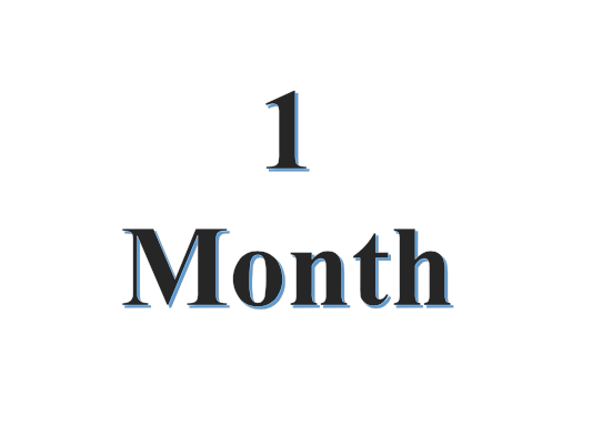 1 Month Personal Training